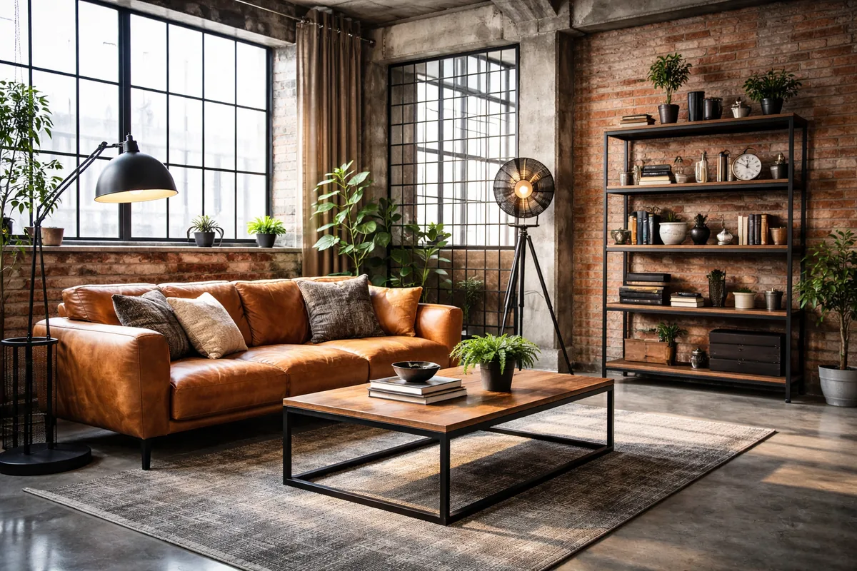 Comment choisir des éléments de décoration intérieure pour un style industriel