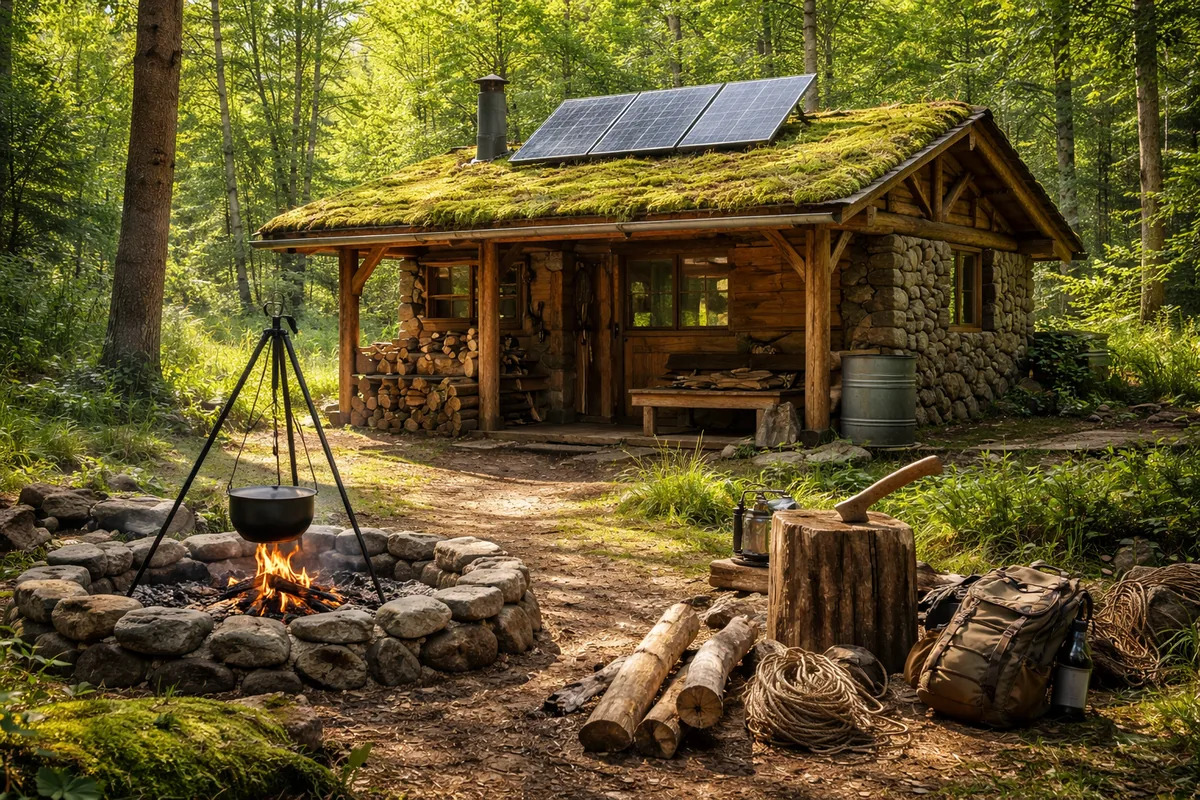 Comment créer un habitat durable en respectant les principes du bushcraft